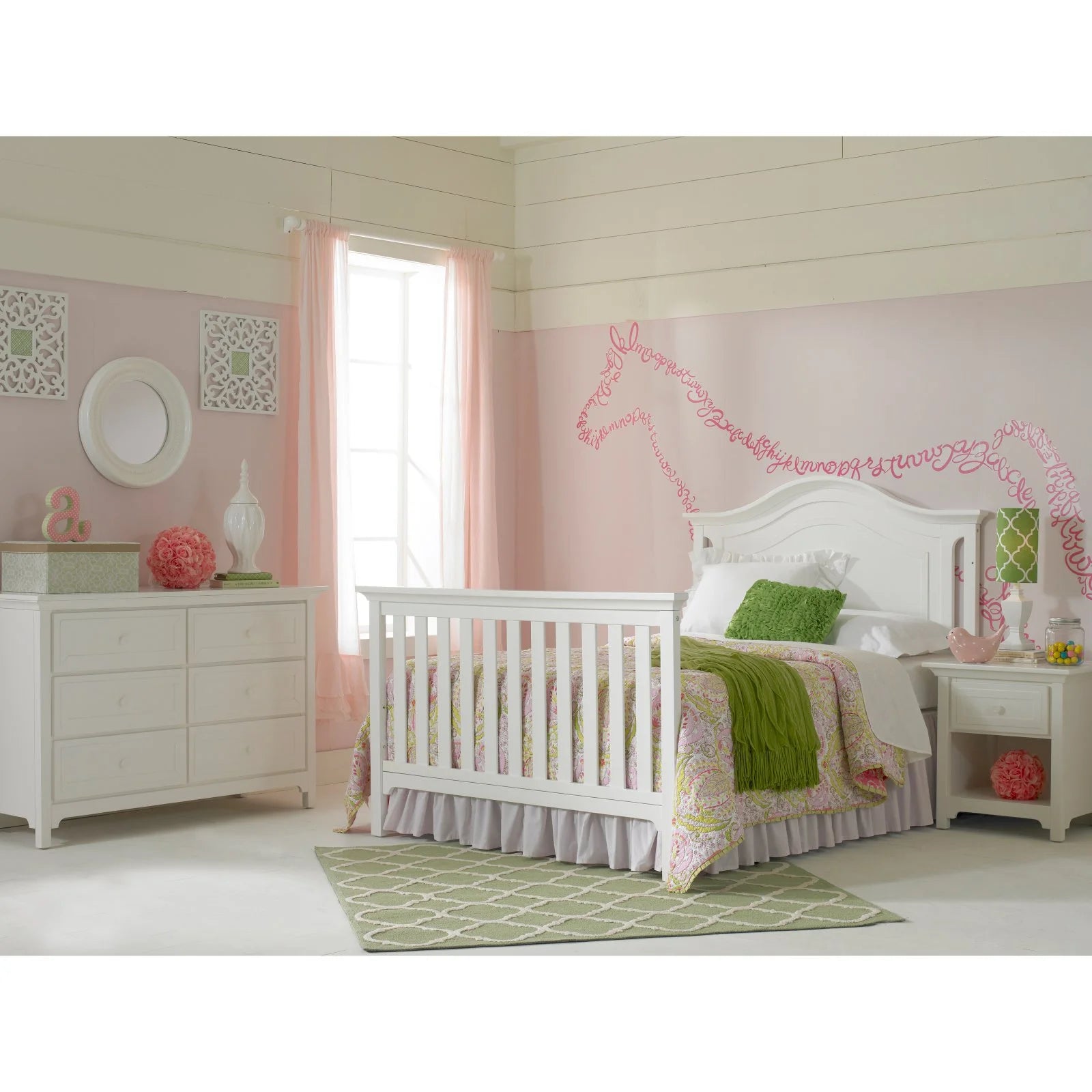 Ti Amo Catania 4 - in - 1 Convertible Crib