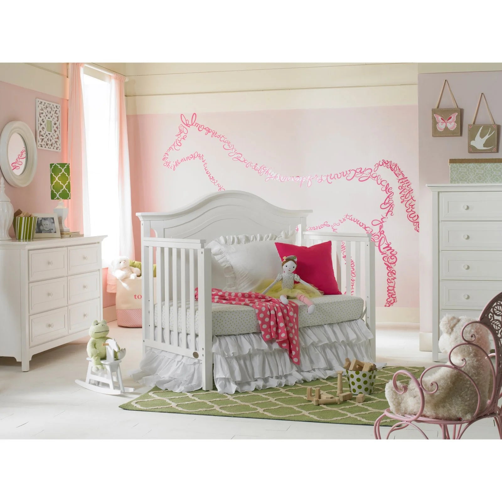 Ti Amo Catania 4 - in - 1 Convertible Crib